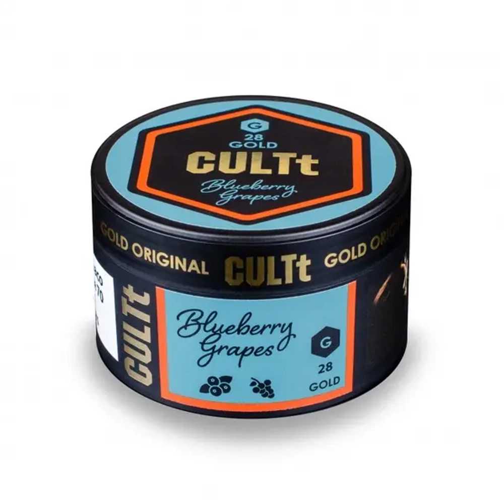 Табак CULTt C28 Blueberry Grapes (Культ Черника Виноград Лёд) 100г