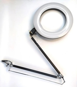 Лампа кільцева підлогова LED A2-66, чорна