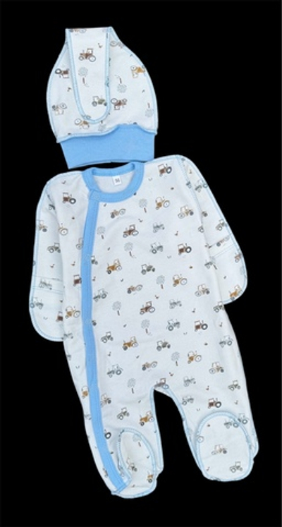 Чоловічок із шапочкою "Тракторці", футер ТМ “Ua” (56 см)