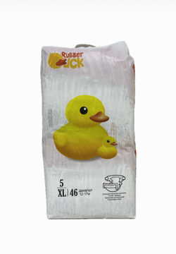 Подгузники Rubber Duck XL (12–17 кг), 46 шт.