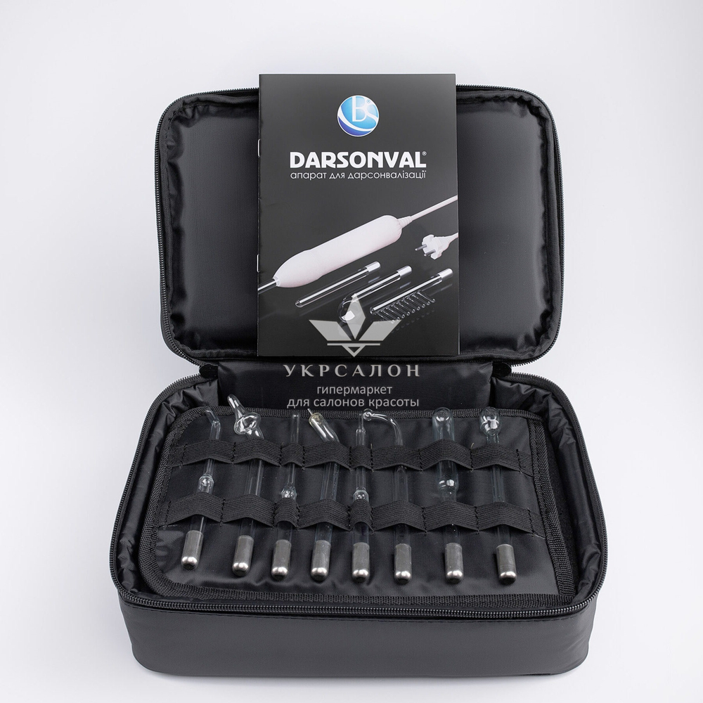 Аппарат Дарсонваль white с сумкой и набором электродов (11 шт)