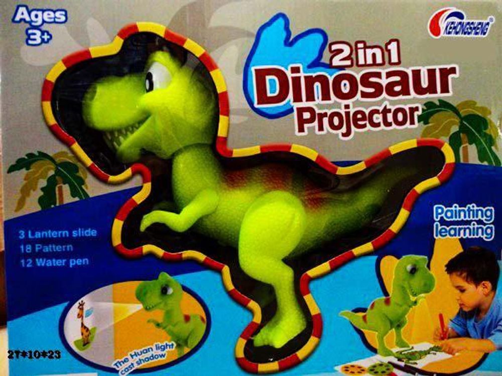 Проэктор Динозавр  2 в 1 6618