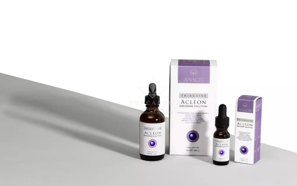 Висококонцентрована сироватка з зволожуючим і зміцнюючим ефектом Acleon Seboderm Solution Serum