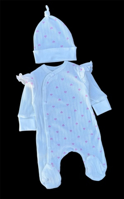 Чоловічок із шапочкою "Принт", рібана ажур ТМ"Happy ТОТ"