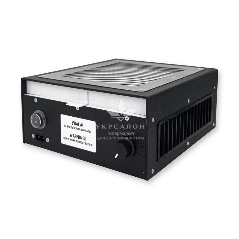 Настільна манікюрна витяжка з HEPA фільтром NT705iF TCV New, чорна