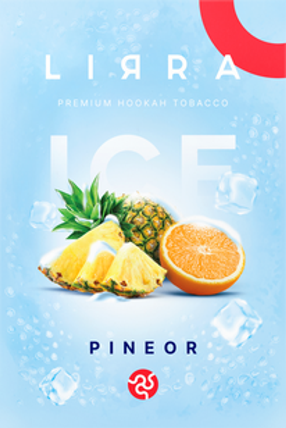 Табак Lirra Ice Pineor (Лира Лед Ананас Апельсин) 50г