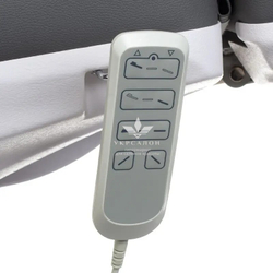 Косметологическая электрическая кушетка Mazaro BR-6672B (3 мотора), grey