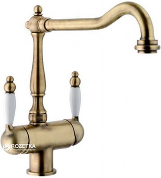 Змішувач кухонний із підключенням до фільтру FRANKE BYBLOS (115.0370.684) латунь