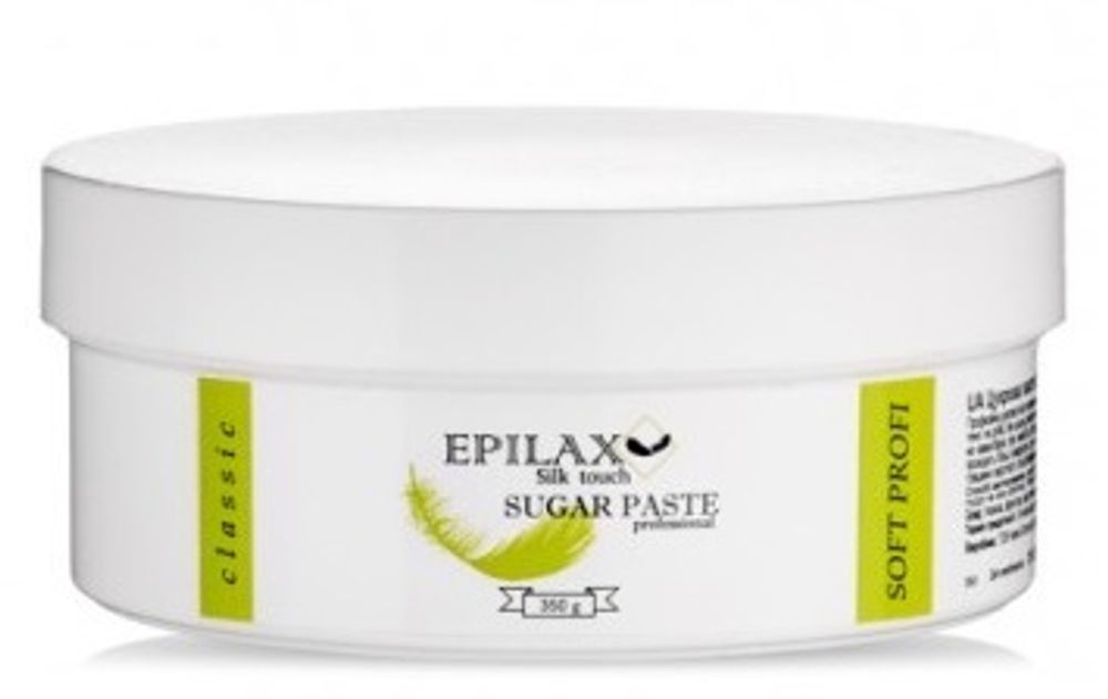 Сахарная паста для шугаринга Epilax Classic плотность Soft profi, 350г