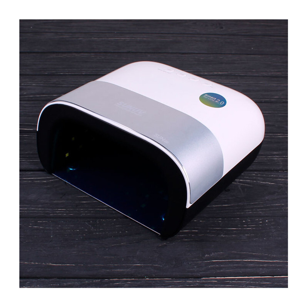 Лампа с аккумулятором для маникюра LED+UV Sun 3s нового поколения с кварцевыми диодами (оригинал), 48W