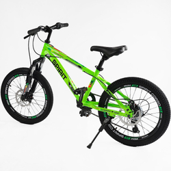 Детский спортивный велосипед 20 дюймов Corso Spirit, оборудование Shimano