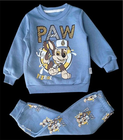 Костюм 2в1: світшот, штани "Paw Patrol" трьохнитка з начосом TM "Sayin"