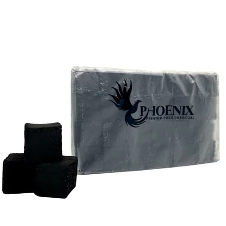Кокосовый Уголь Phoenix Cube (Феникс Куб Целлофан) 1кг 72шт 25х25