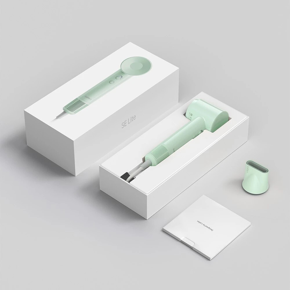 Фен Laifen SE Lite профессиональный с ионизацией, зеленый