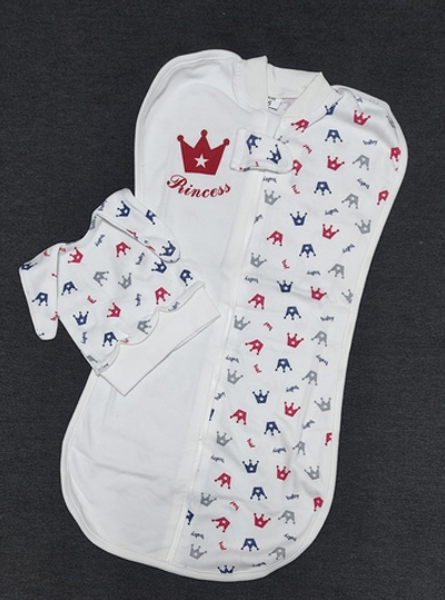 Пелюшка-кокон (Європелюшка) "Princess", бавовна "Lari"