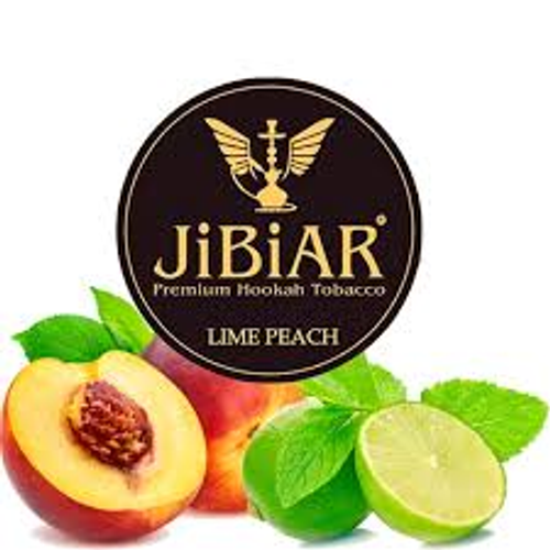 Тютюн Jibiar Lime peach (Джибіар Лайм Персик) 250г (Виготовлено у 2019)