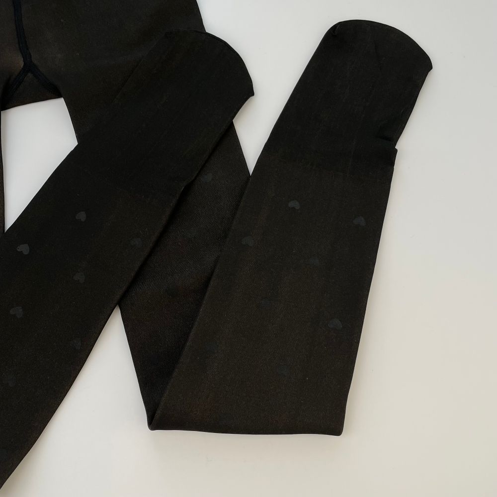 Колготи з утепленням в сердечко