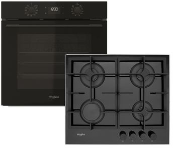 Духова шафа електрична Whirlpool OMK58HU1B + Варильна поверхня газова Whirlpool GOS 6415/NB1 (комплект)