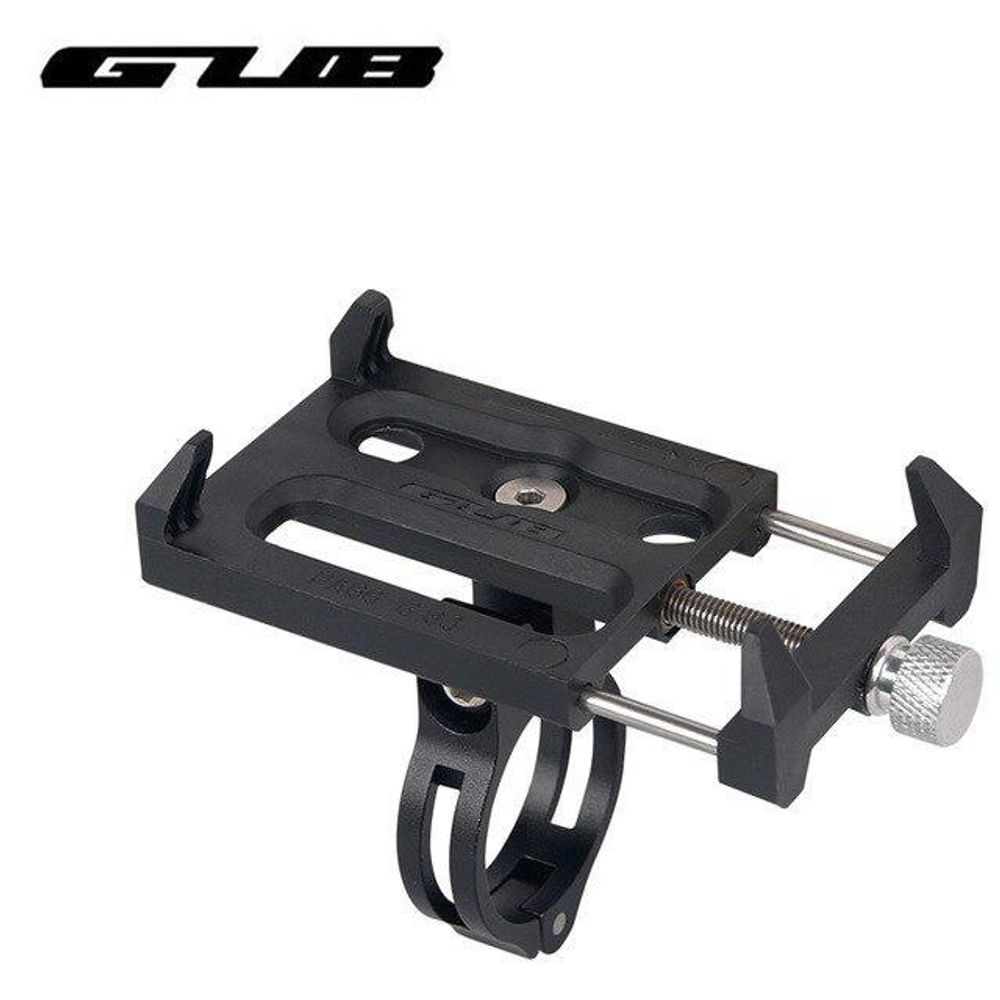 Тримач для смартфона 3,5-6,2&quot; Pl з алюм. крiпленням на кермо/винос GUB G-83