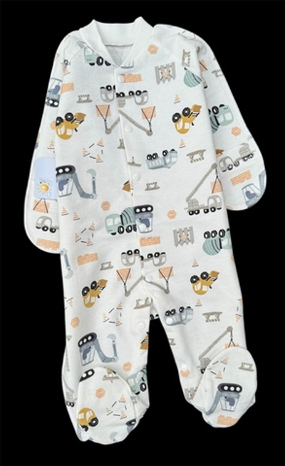 Чоловічок "Принт", футер ТМ "Happy ToT" (62 см)