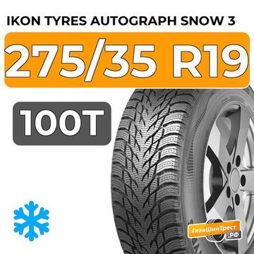 Ikon Tyres Autograph Snow 3 275/35 R19 100T XL