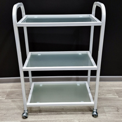 Тележка косметологическая R-21 white