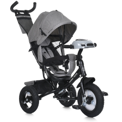 Дитячий триколісний велосипед Turbo Trike MT 1006 гумові колеса
