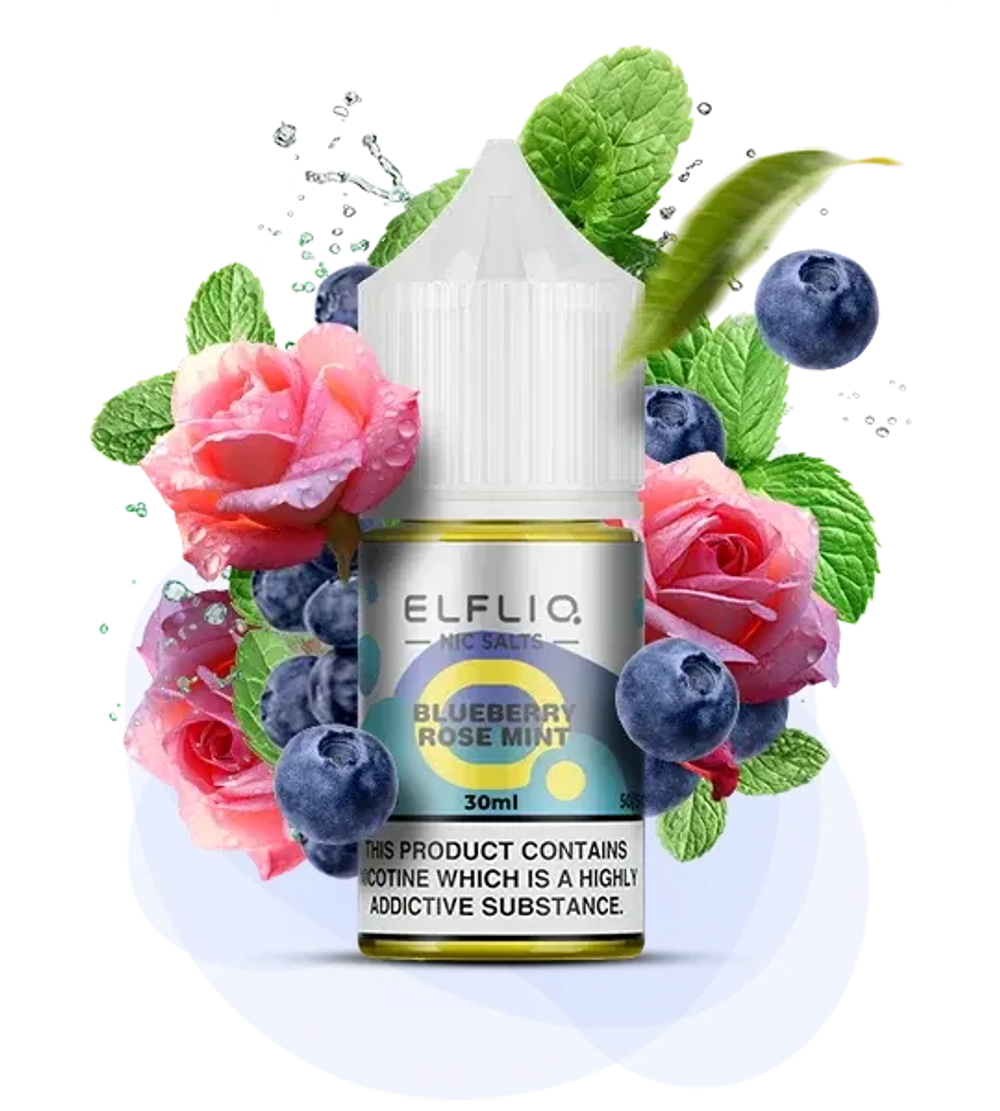 ELFLIQ - Blueberry Rose Mint (5% nic, 30ml)