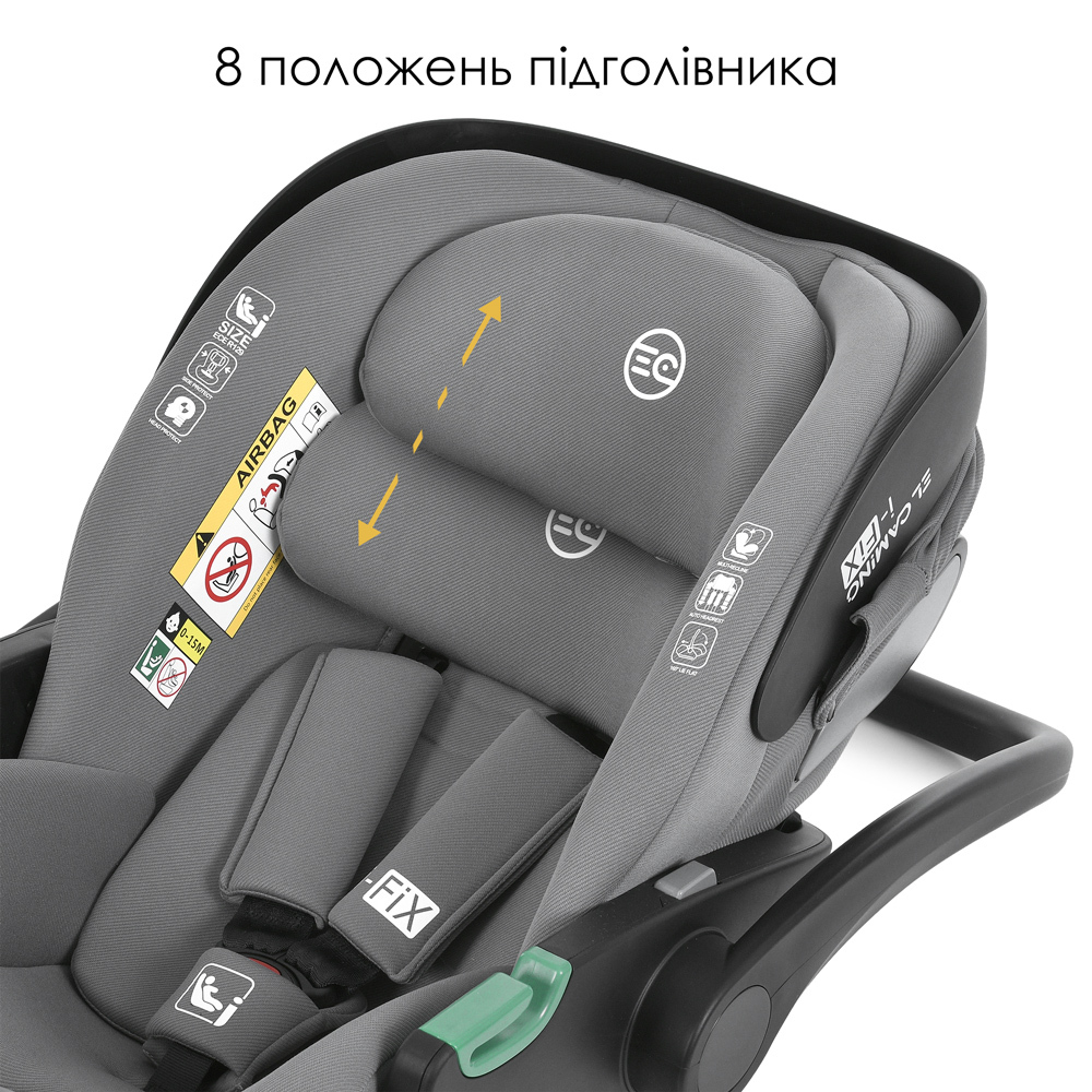 Автокресло бебикокон El Camino ME 1110 i-FIX