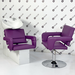 Комплект перукарських меблів flamingo на диску white