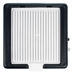 Настольная маникюрная вытяжка с HEPA фильтром Teri Turbo M, цвет черный (сетка черная)