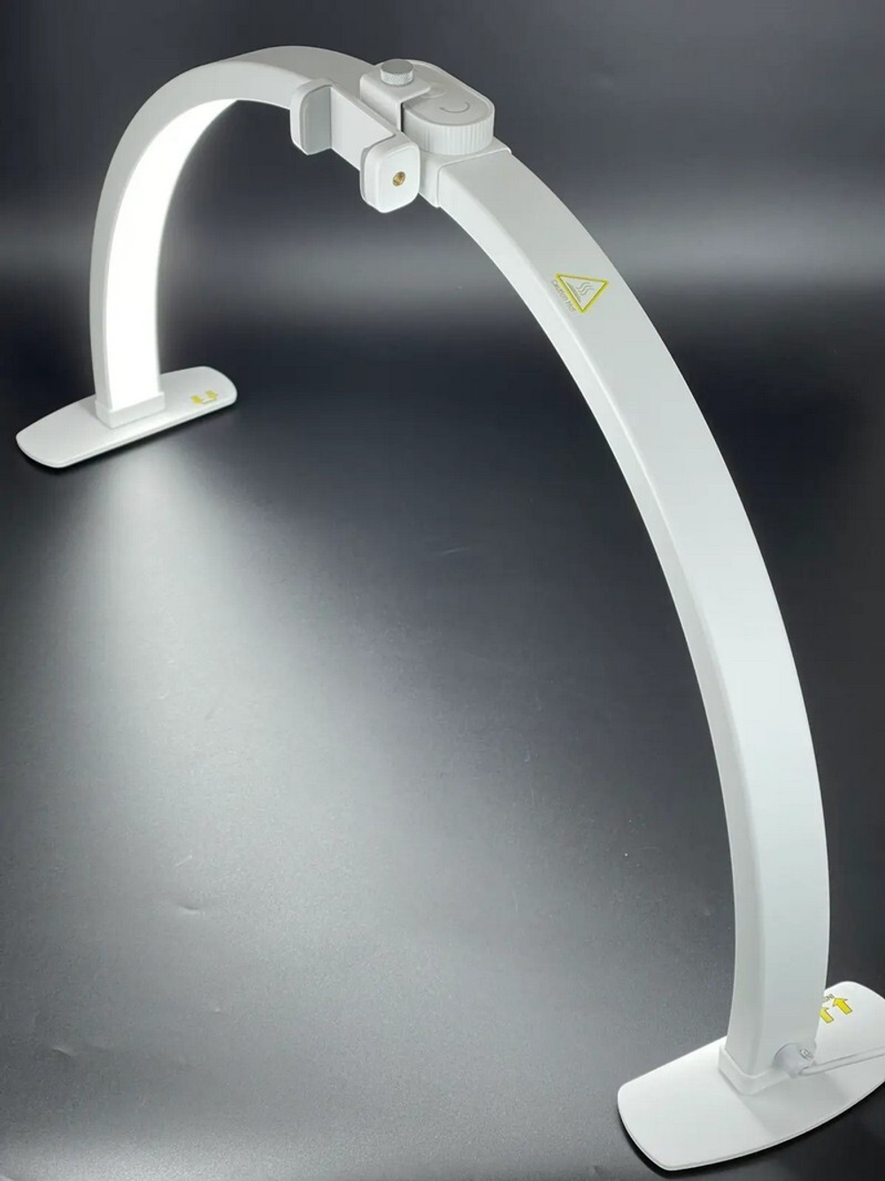 Настільна складана безтіньова LED-лампа F-700A, біла