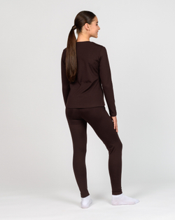 Термобілизна для дівчинки коричневого кольору (арт. 5722400305)