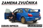 Komplet Zvučnika za Subaru Impreza