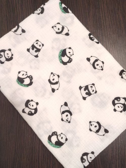 Пеленка муслиновая жатая двухслойная