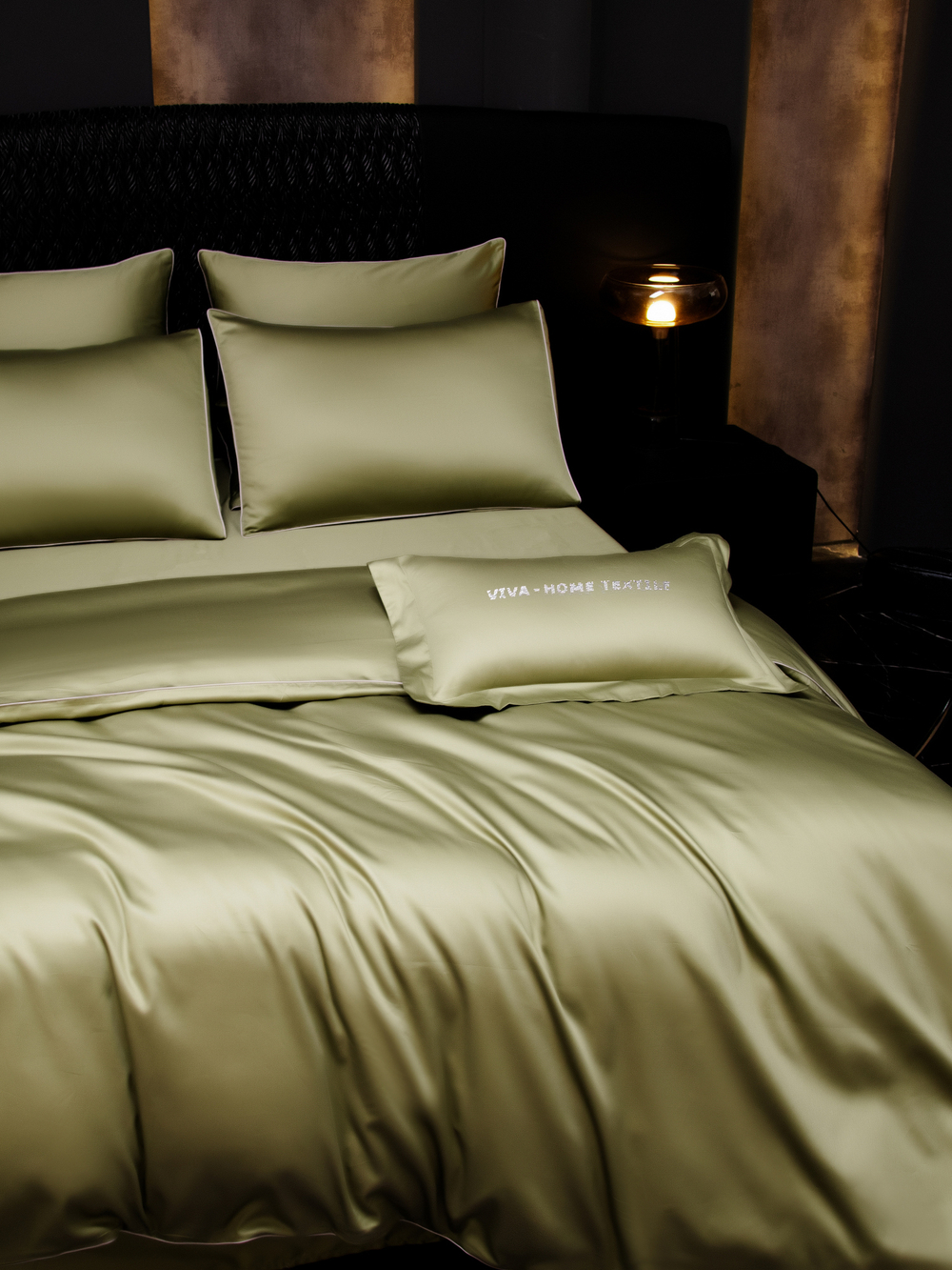 Комплект постельного белья Однотонный Сатин Премиум OCP009