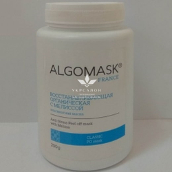 Альгинатная маска с Мелиссой Anti-Stress Peel off mask with Melissa, Algomask