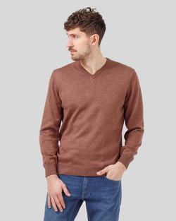 Джемпер чоловічий теракотовий (арт. 7662300501)