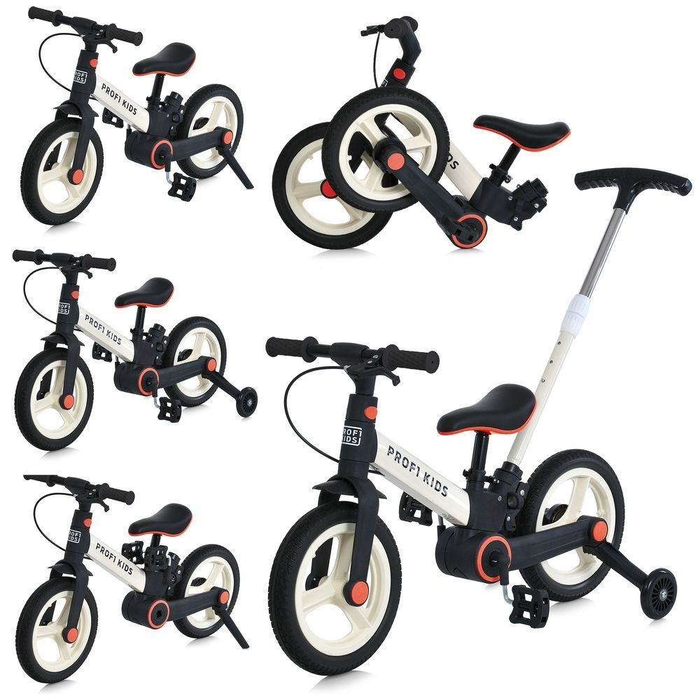 Дитячий велосипед-трансформер Profi Kids MB 1021 з батьківською ручкою