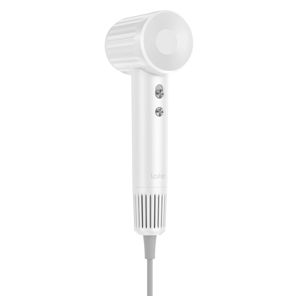 Фен Laifen Retro профессиональный с ионизацией, 2 насадки, белый