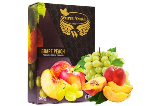Тютюн White Angel Grape Peach (Виноград Персик) 50г Термін придатності закінчився