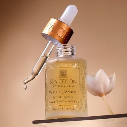 Олія догляд для сухої шкіри обличчя Білий жасмин 30 мл, SPA Ceylon