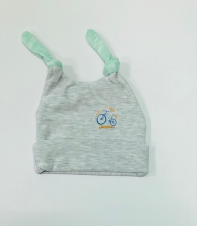 Шапочка "Хвостики", бавовна ТМ "Andy" (р. 44 та 46)