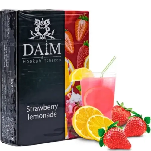 Табак Daim Strawberry Lemonade (Даим Клубничный Лимонад) 50г
