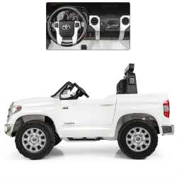 Детский двухместный электромобиль внедорожник Toyota Tundra 400W JJ2255EBLR