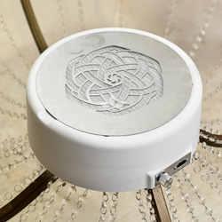 Вытяжка маникюрная настольная Jacky Ring c HEPA фильтром, белая