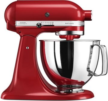 Планетарний міксер KitchenAid Artisan 5KSM125EER з відкидним блоком червоний