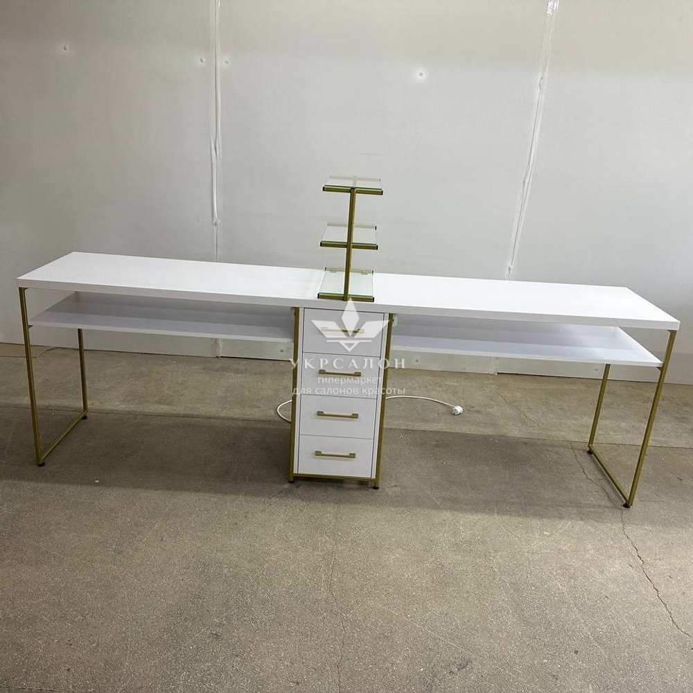 Маникюрный стол Mark SM-500 plus с полкой для лаков