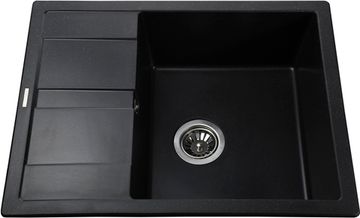 Кухонна мийка GLOBUS LUX One 650х500 чорний (000021068)