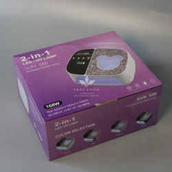 Лампа для маникюра с аккумулятором LED+UV Master Professional SUN S80, 168 Вт